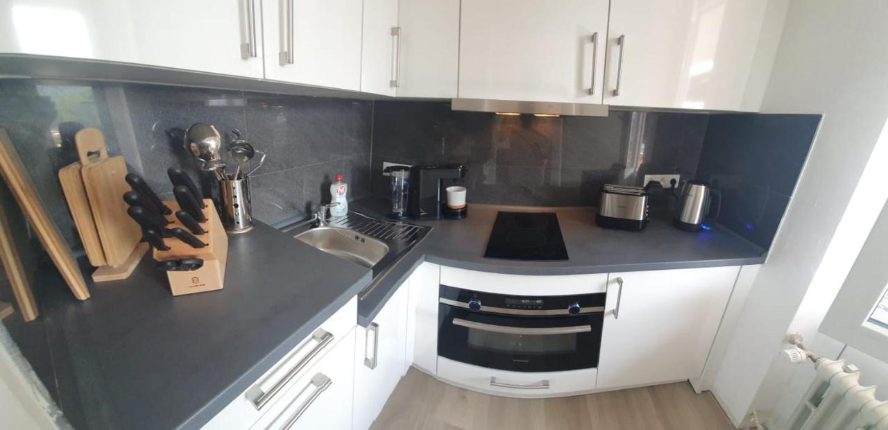 Appartement Schoenblick Stadtteil Bad Muenster Am Stein Ebernburg Bad Kreuznach Esterno foto