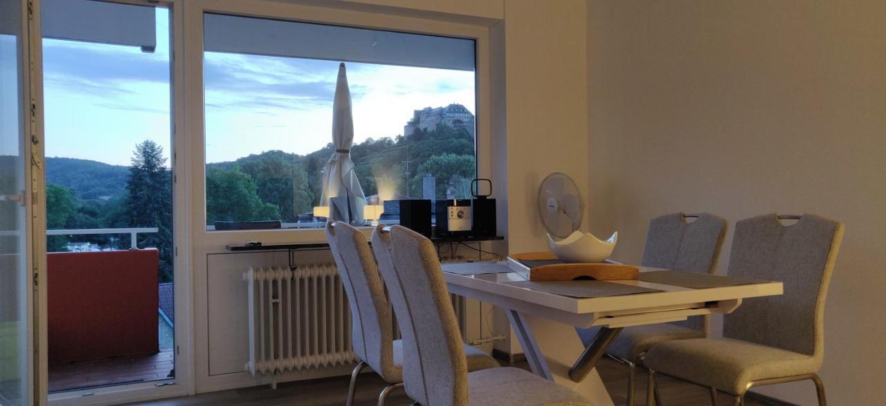 Appartement Schoenblick Stadtteil Bad Muenster Am Stein Ebernburg Bad Kreuznach Esterno foto